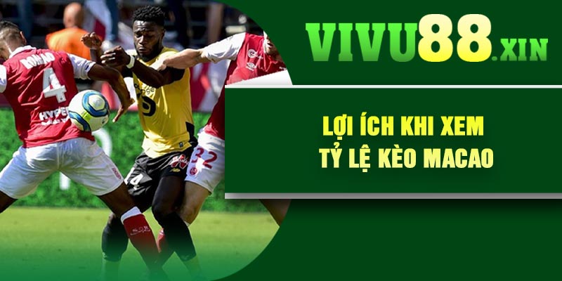 Lợi ích khi xem tỷ lệ kèo Macao