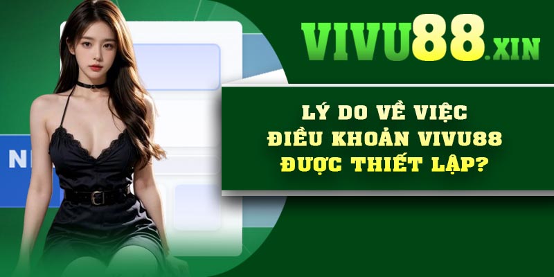 Lý do về việc điều khoản Vivu88 được thiết lập?