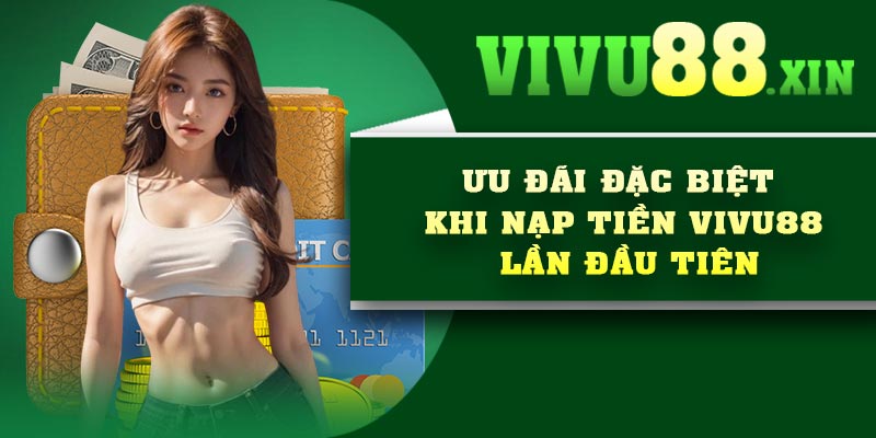 Ưu đãi đặc biệt khi nạp tiền Vivu88 lần đầu tiên